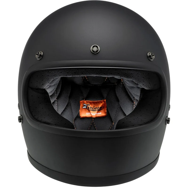 Gringo ECE Helmet - Flat Black - Image 4