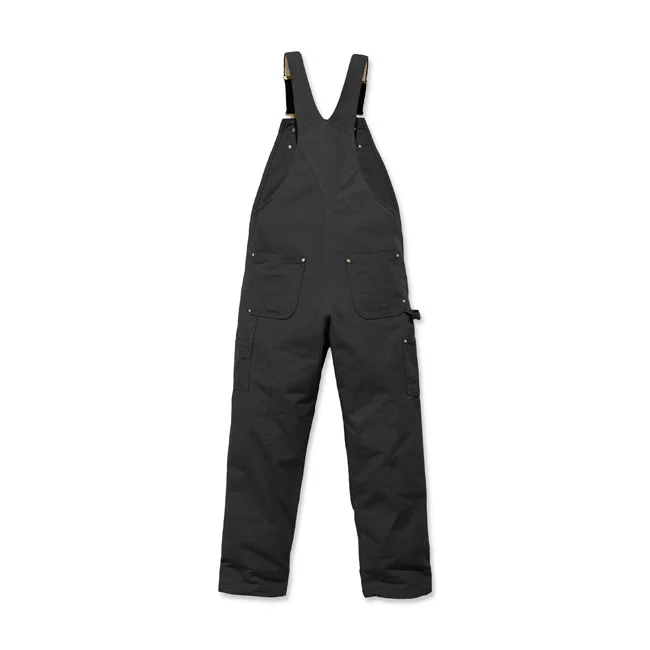 CARHARTT RELAXED FIT DUCK BIB OVERALL BLACK - Image 3