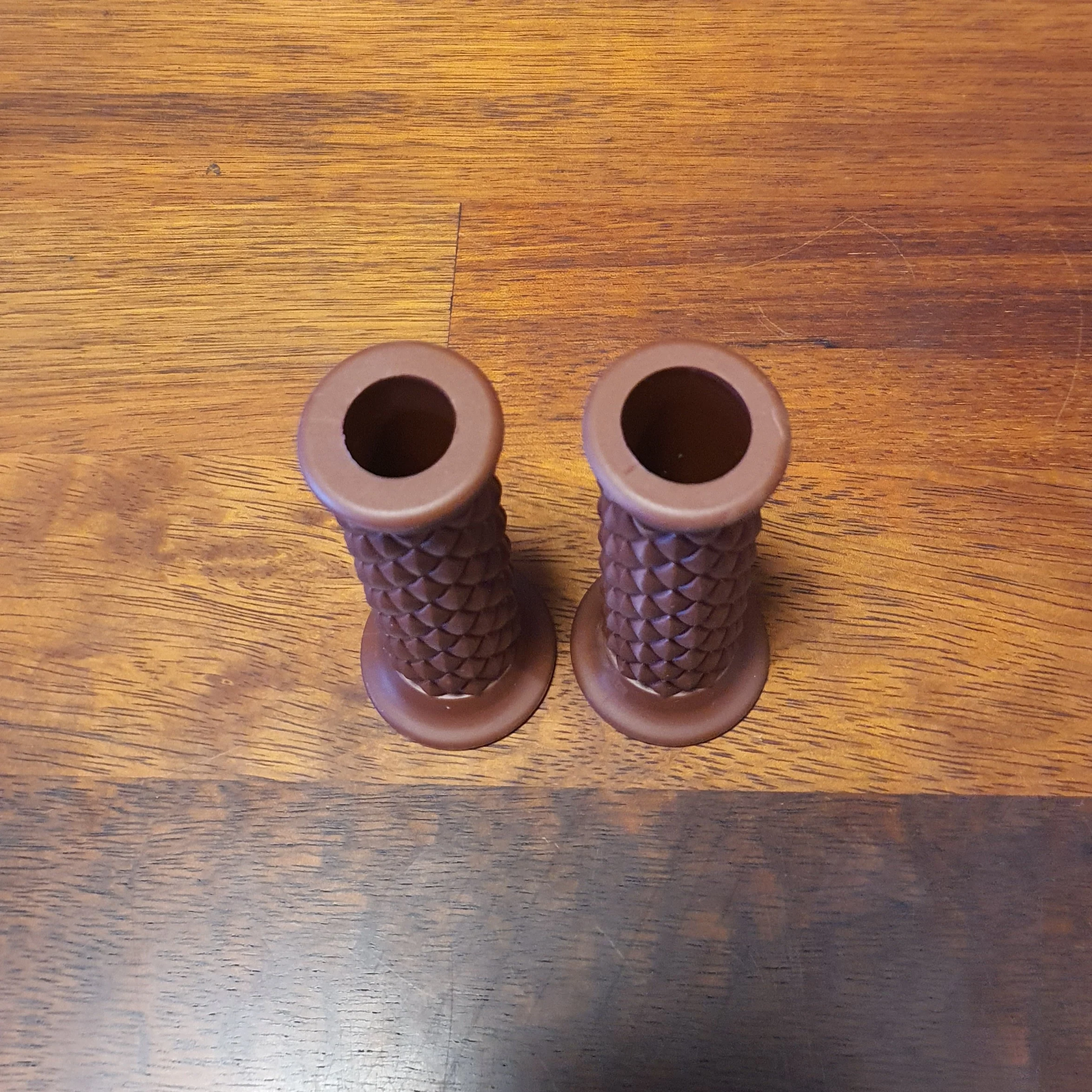7/8" Diamond grips - Jarrah brown - Image 3