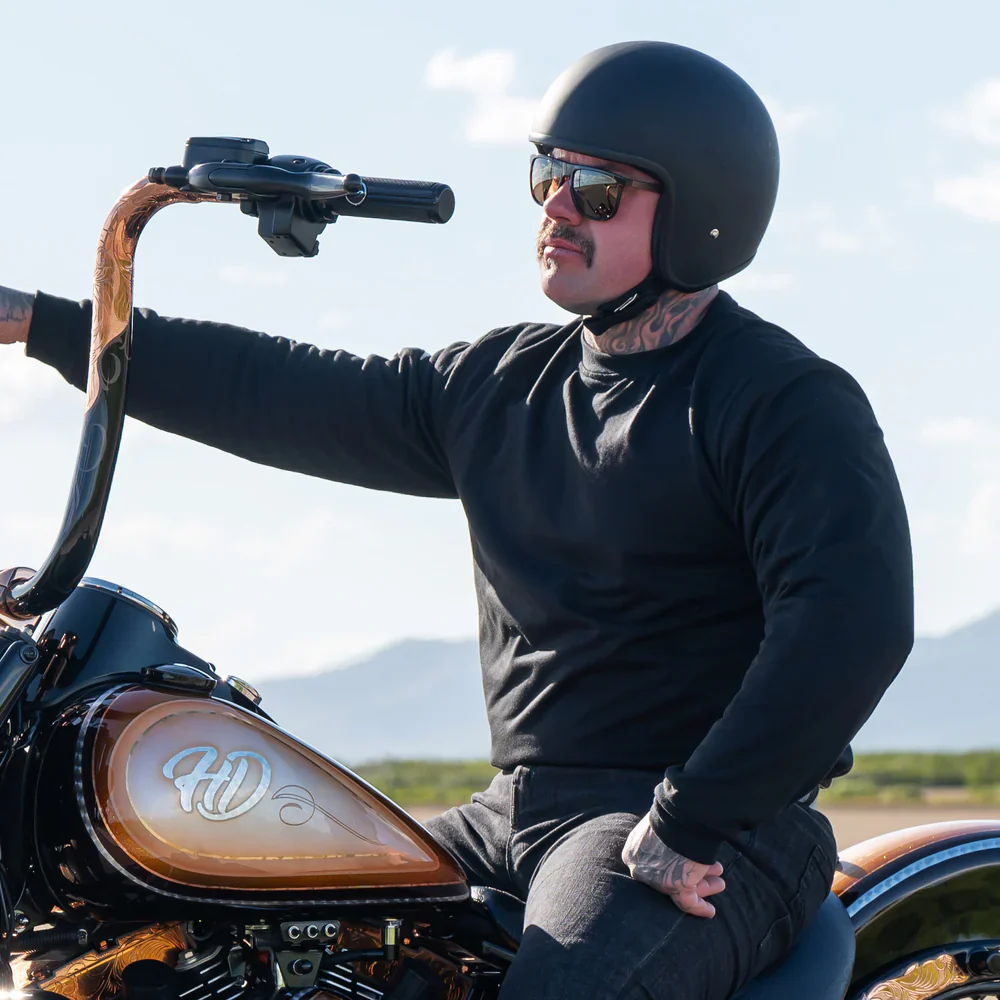 Hume Protective Long Sleeve Shirt (Black OR White) - Image 10