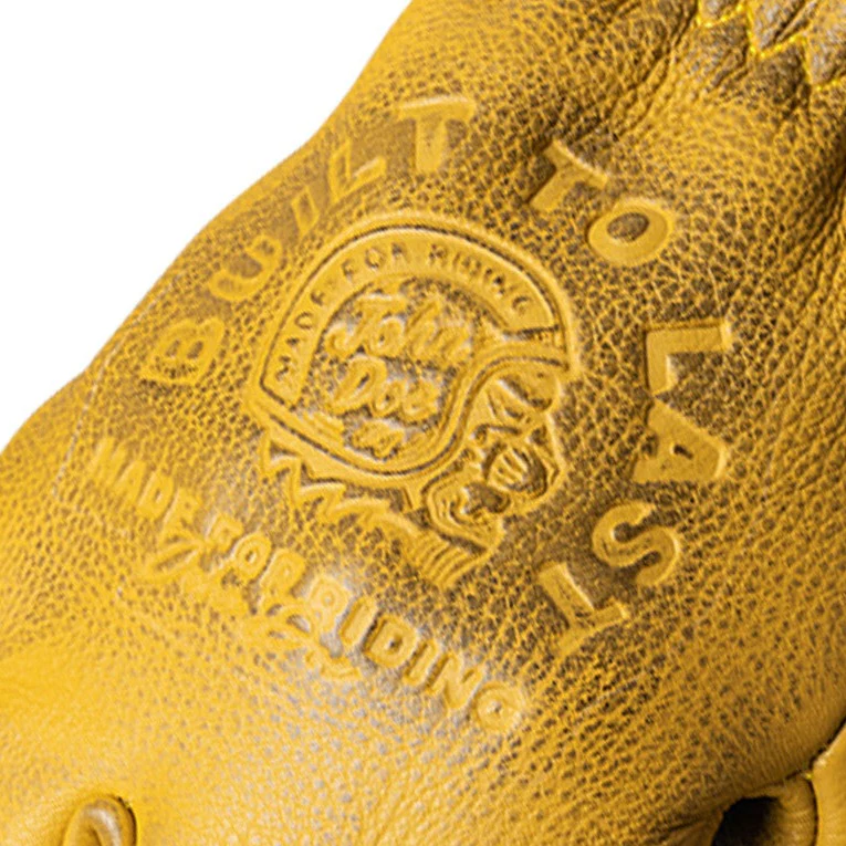 COYOTE GLOVES | YELLOW EMBOSSED - Image 5