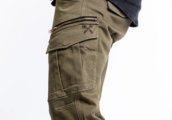 DEFENDER MONO OLIVE PANTS - Image 4