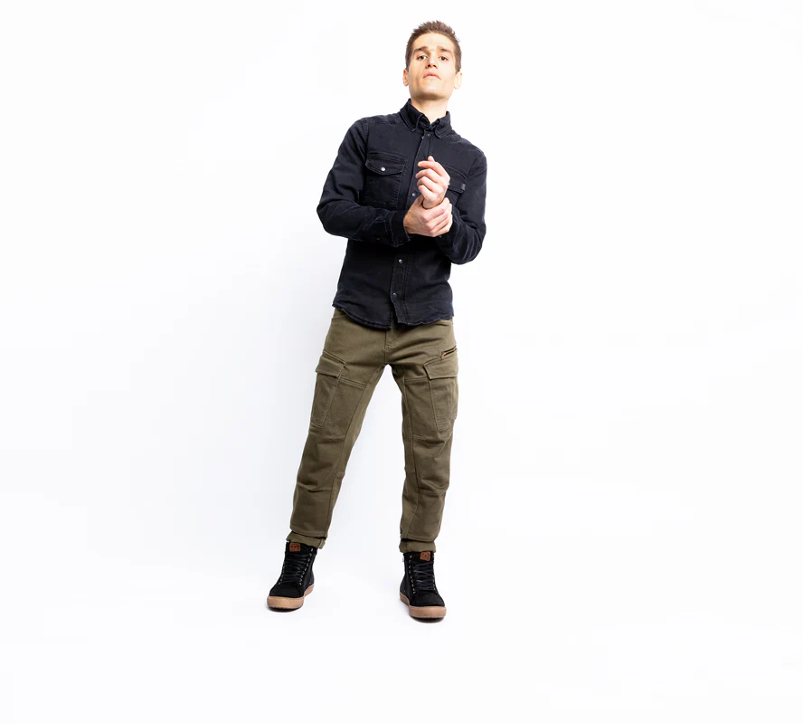 DEFENDER MONO OLIVE PANTS - Image 7