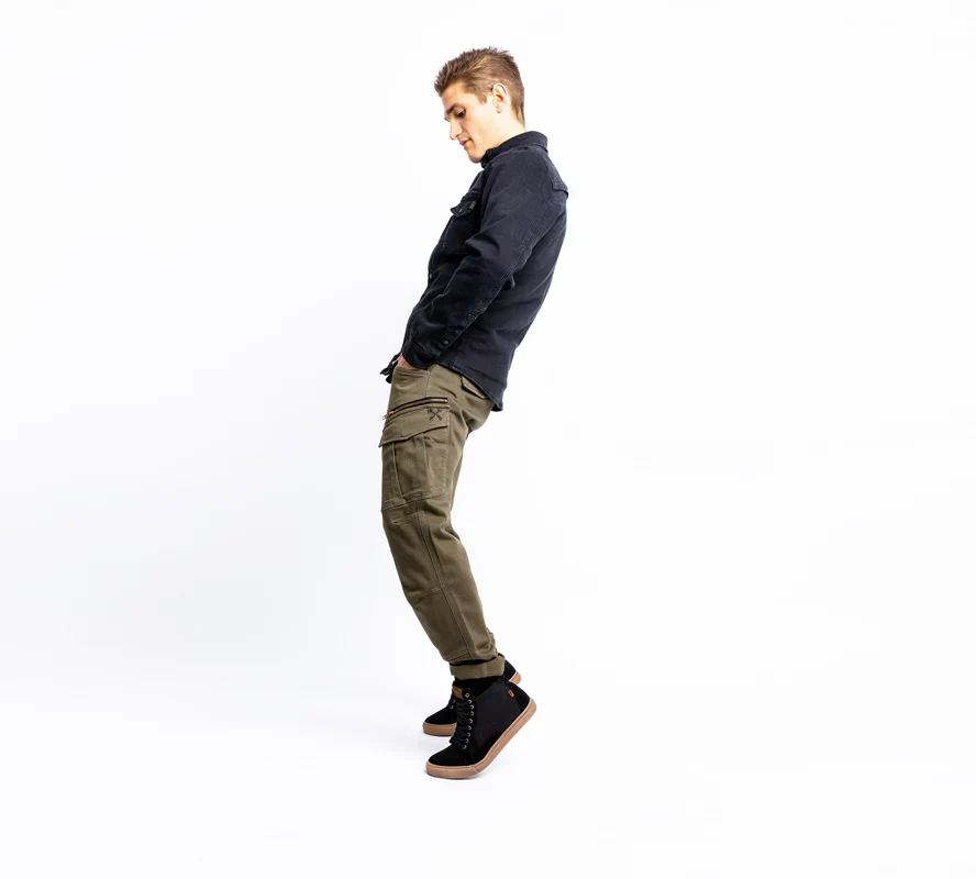 DEFENDER MONO OLIVE PANTS - Image 9