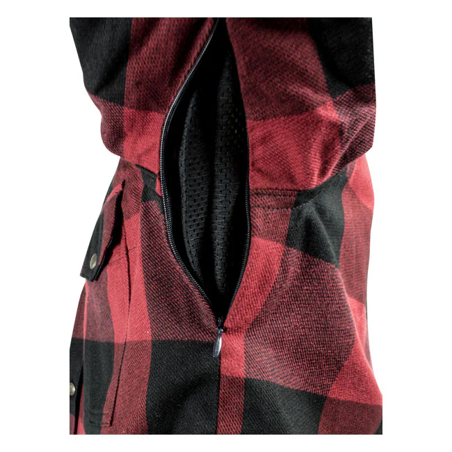 MOTOSHIRT MEN | RED BLACK - Image 3