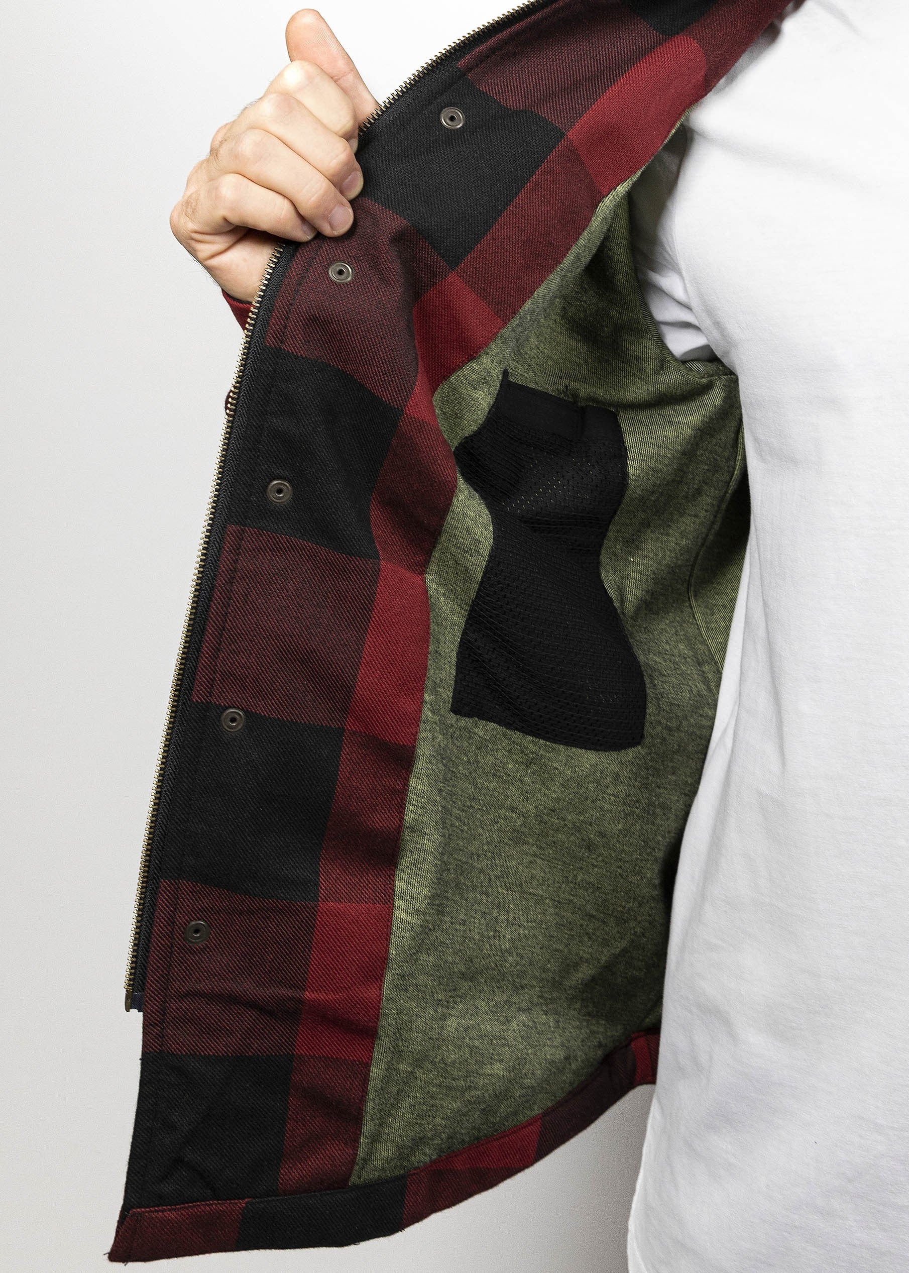 MOTOSHIRT MEN | RED BLACK - Image 5