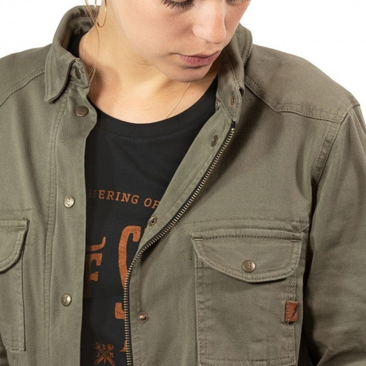 MOTOSHIRT WOMEN | OLIVE - Image 8