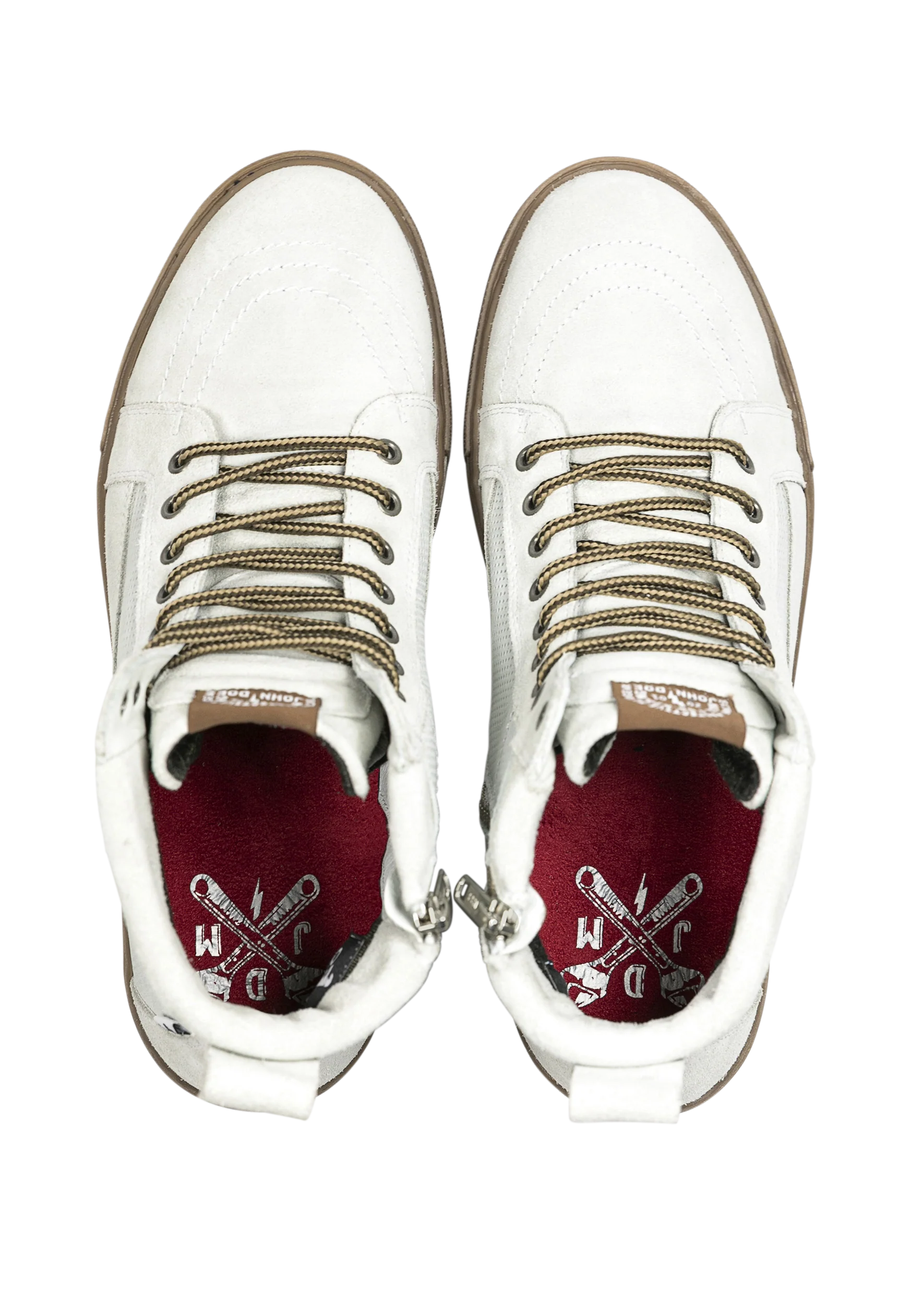 NEO RIDING BOOTS | WHITE/BROWN - Image 10