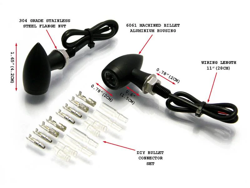 Premium Black Aluminium Indicators - Image 5