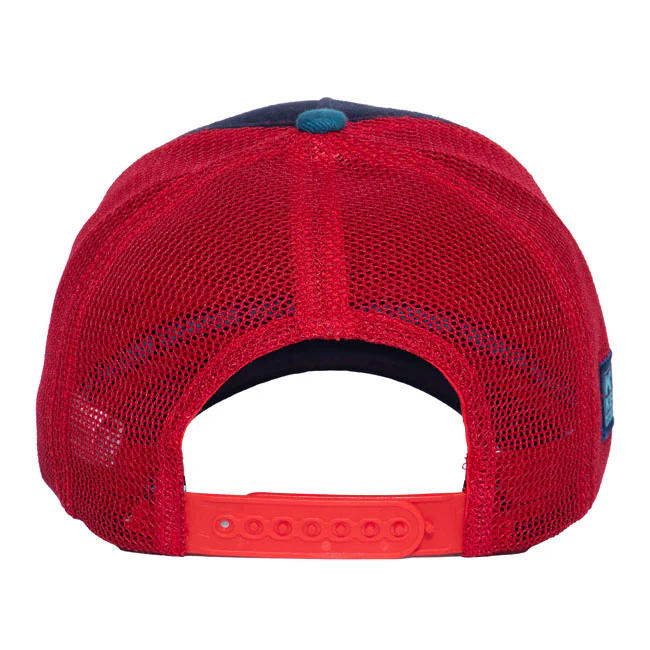TITTIES & BEER TRUCKER CAP | NAVY RED - Image 4