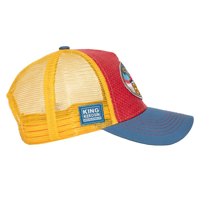 TITTIES & BEER TRUCKER CAP | RED YELLOW - Image 3