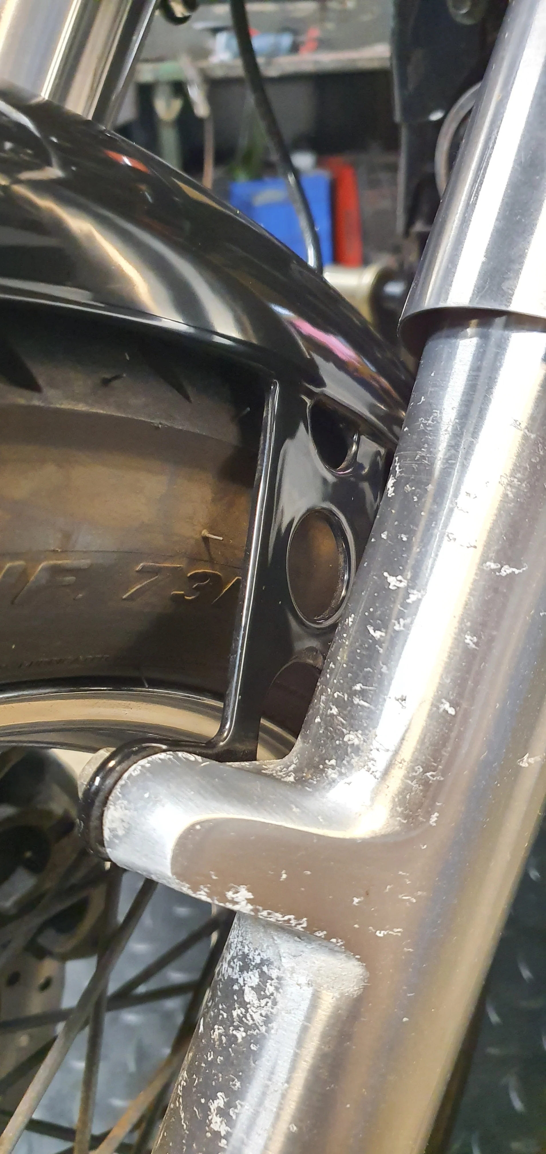 Yamaha XVS650 V-star (Classic) - Front fender short - Image 4